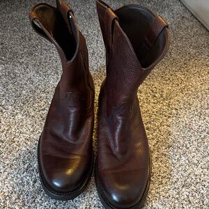 Wolverine Dark Brown Leather Boots